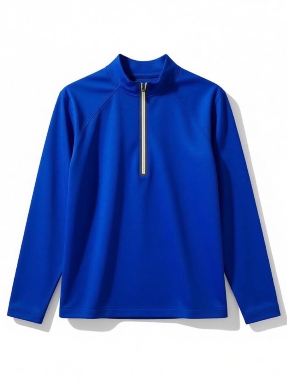 Slazenger Golf Blue Quarter Zip Pullover Athletic Top Size L